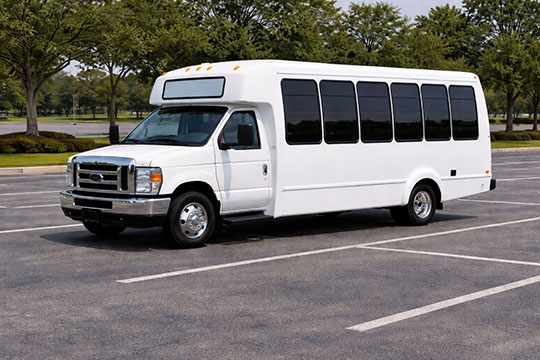 20-passenger minibus available for charter in Norman, OK